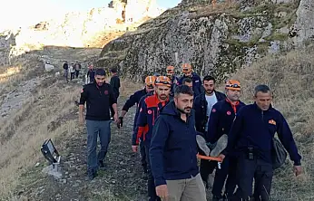 Van Kalesi'nden düşen kişi ağır yaralandı