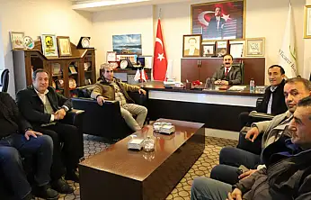 Van Marangozlar Odası'ndan Ticaret Borsası'na ziyaret