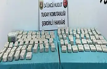 Van ve Hakkari'de uyuşturucu ele geçirildi