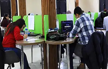 Vanlı öğrencilere deneme sınavı desteği