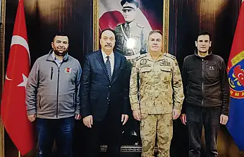 Vansesi Gazetesi'nden Tuğgeneral Avkıran'a ziyaret