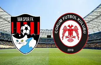 Vanspor, Çorumspor maçının ilk onbirleri belli oldu