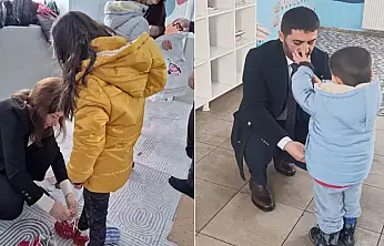 VEDAŞ'tan, kırsaldaki öğrencilere sıcak yardım