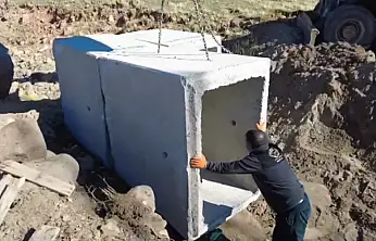 Yukarı Kozluca Mahallesi'nde altyapı çalışması