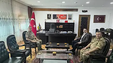 Tuğgeneral Avkıran’dan Kaymakam Arslanargun’a ziyaret