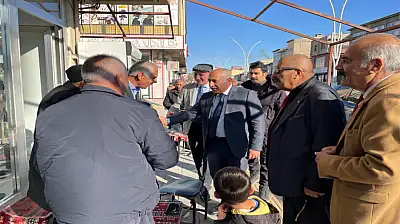 Başkan Güngöralp, Özalp ve Saray esnaflarını ziyaret etti