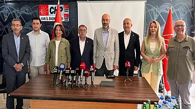 CHP'li Vekillerden Van'a çıkarma: Sorunlar raporlaştırılıp genel merkeze sunulacak