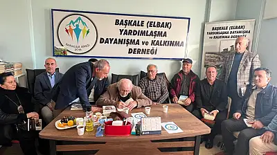 İhsan Colemergi Başkale Derneği'nde edebiyatseverlerle buluştu