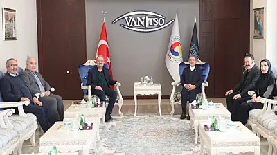 İran başkonsolosu Kondori'den Van TSO'ya ziyaret