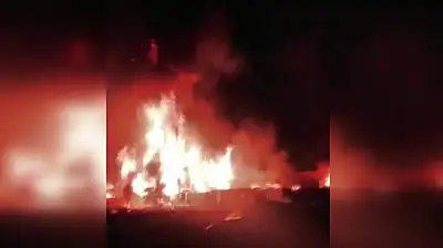 İran'da LPG dolum tesisinde korkutan yangın: 9 yaralı