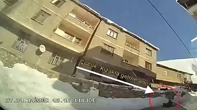 Kızakla kayarken hayatını kaybetti