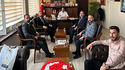 Perihanoğlu'ndan Kaymakam Türkmenoğlu'na ziyaret