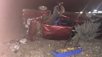 Takla atan Tofaş'ın sürücüsü hayatını kaybetti