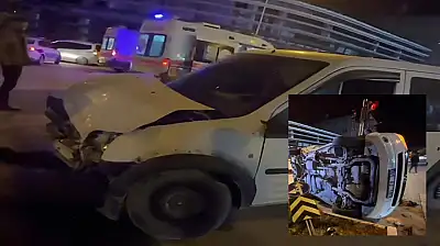 Van'da minibüs ile kamyonet çarpıştı