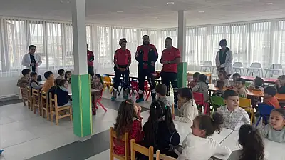 Van'da minik öğrencilere afet bilinci aşılandı