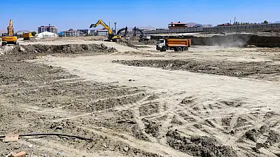 Van'da Şehir Hastanesi çalışmaları hızla sürüyor