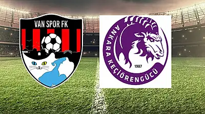 Vanspor, Ankara Keçiörengücüspor maçının ilk onbiri belli oldu