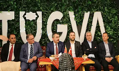 Bakan Tekin'den TÜGVA Van İl Temsilciliği'ne ziyaret