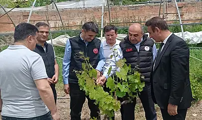 Dr. Şişman'ın Erciş ziyareti