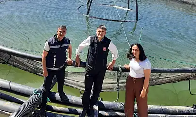 Dr. Turgay Şişman, Sarımemet Baraj Gölü'nde incelemelerde bulundu