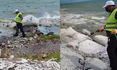Erciş Belediyesi'nden ilaçlama çalışması