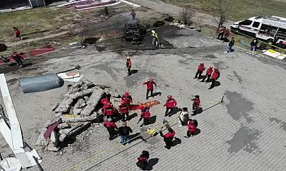 Gerçeğini aratmayan tatbikat