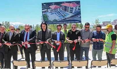 Gürpınar'da emniyet binalarının temel atma töreni gerçekleşti