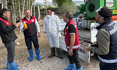 Hayvan hastalıklarıyla mücadele için sağlık taramaları gerçekleştirildi