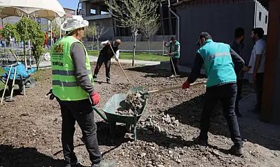 İpek Park'a yemyeşil dokunuş