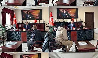 Kaymakam Bakan vatandaşların sorunlarını dinledi
