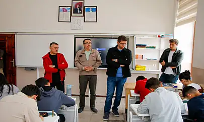 Kaymakam Karaloğlu öğrencilerle buluştu