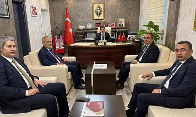 Müfettişlerden Özalp'a ziyaret