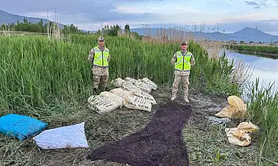 Van'da 3 ton 370 kilogram inci kefali ele geçirildi