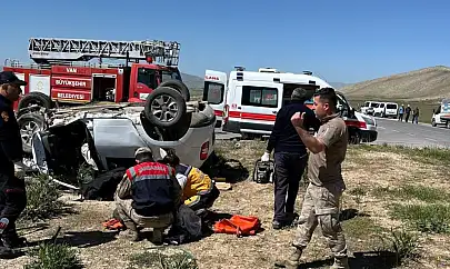 Van'da feci kaza: 4 ölü, 2 yaralı