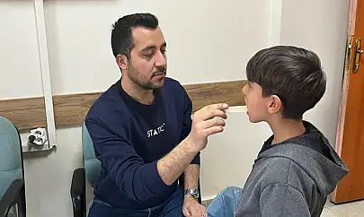 Van'da öğrencilere sağlık taraması