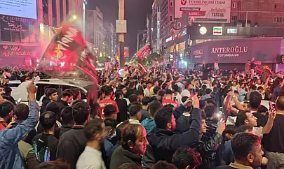 Van'da şampiyonluk coşkusu