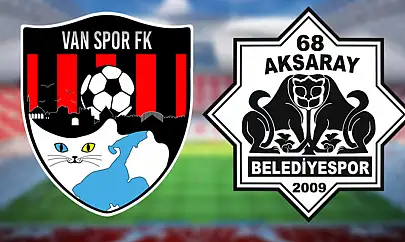 Vanspor, 68 Aksarayspor maçının ilk onbiri belli oldu