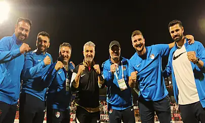 Vanspor final için sahada