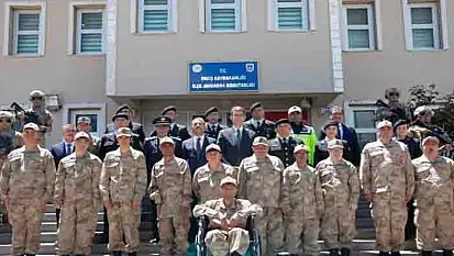 Erciş'te temsili askerlik töreni düzenlendi