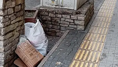 Şehir merkezindeki kirlilik tepki topluyor