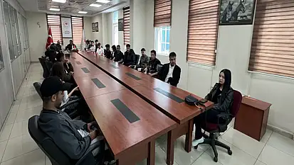 Stajyer öğrencilere kırsal kalkınma ve gıda okuryazarlığı eğitimi