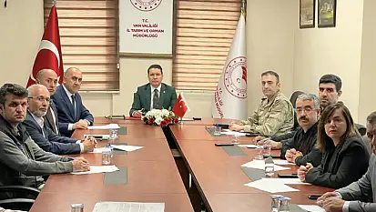 Van'da mera komisyon toplantısı gerçekleştirildi