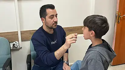 Van'da öğrencilere sağlık taraması