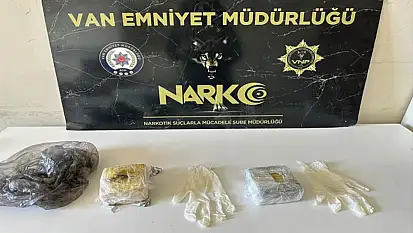 Van'da uyuşturucu ele geçirildi