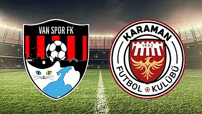 Vanspor, Karamanspor maçının ilk onbiri belli oldu