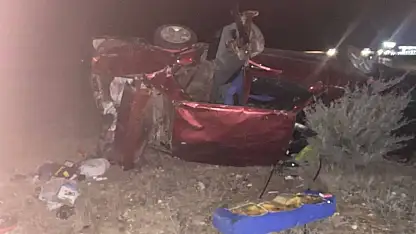 Takla atan Tofaş'ın sürücüsü hayatını kaybetti