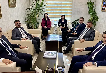 Adli heyetten Kaymakam Rahmi Bulut'a ziyaret