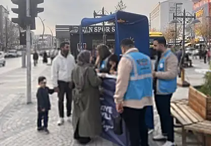 AK Parti Gençlik Kolları Van İl Başkanlığı'ndan üye çalışması