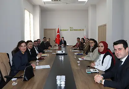 Başkale'de 2026 çalışma programları masaya yatırıldı