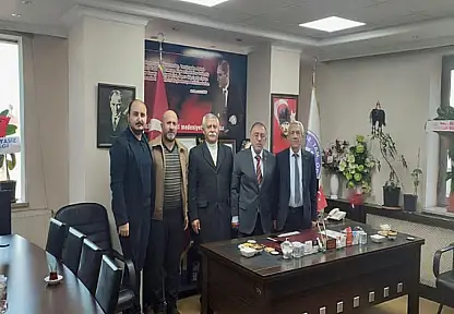 Bedirhanoğlu'ndan Akalın'a hayırlı olsun ziyareti